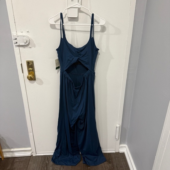 NWT Halara SoftlyZero Airy Double Straps Cool Touch Jumpsuit-Easy Peezy Edition - Picture 7 of 13